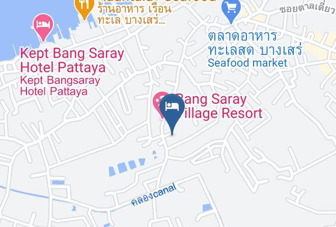 Amphoe Sattahip - Baan Suan Bangsaray Maps