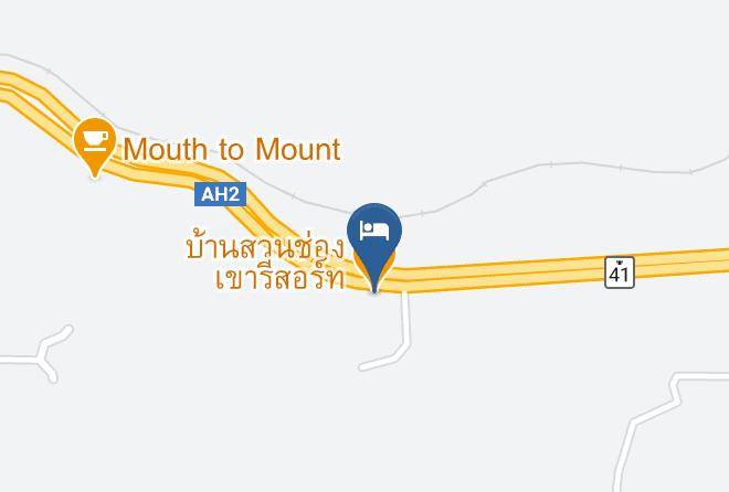 Amphoe Ron Phibun - Baan Suan Chongkhao Resort Maps