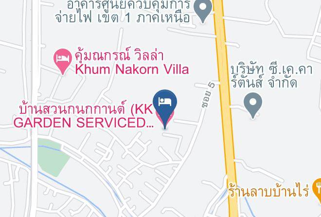 Amphoe Mueang Lamphun - Baan Suan Kanokkarn Maps