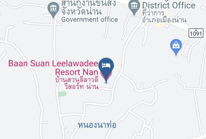 Amphoe Mueang Nan - Baan Suan Leelawadee Resort Nan Maps