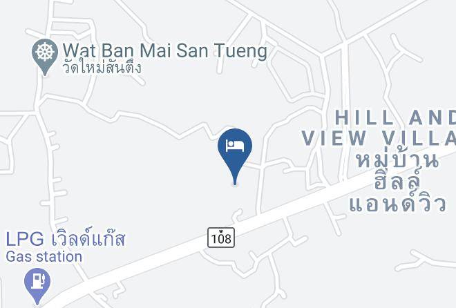 Amphoe Chom Thong - Baan Suan Rattikan Inthon Resort Maps