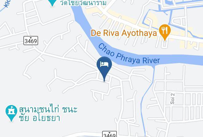Amphoe Phra Nakhon Si Ayutthaya - Baan Suan Yen Sabai Maps