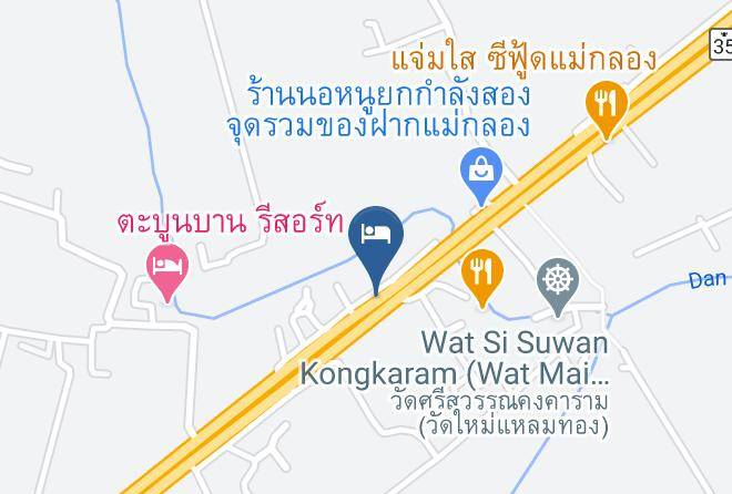 Amphoe Mueang Samut Songkhram - Baan Suanjarean Resort Maps