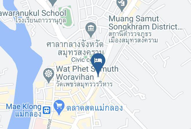 Amphoe Mueang Samut Songkhram - Baan Suanluang Maps