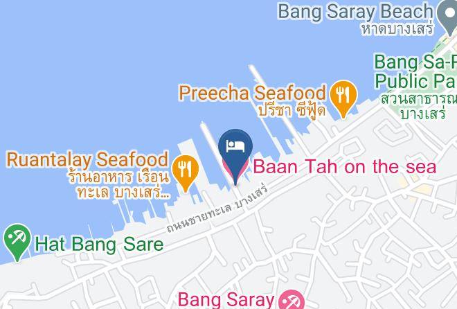 Amphoe Sattahip - Baan Tah On The Sea Maps