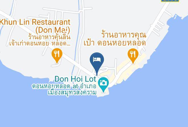 Amphoe Mueang Samut Songkhram - Baan Talay See Cream Resort Maps