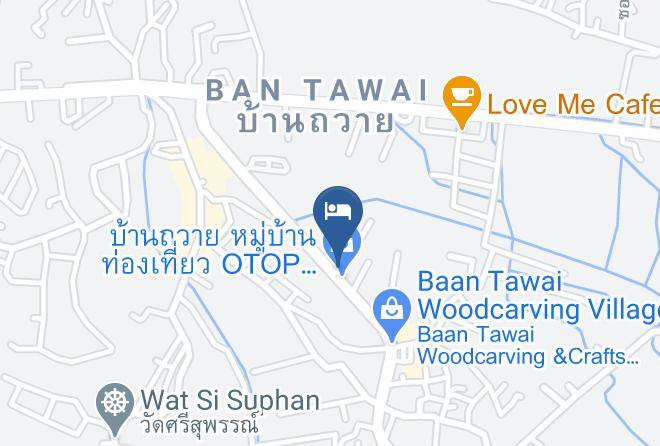 Baan Tawai Lanna Resort Map