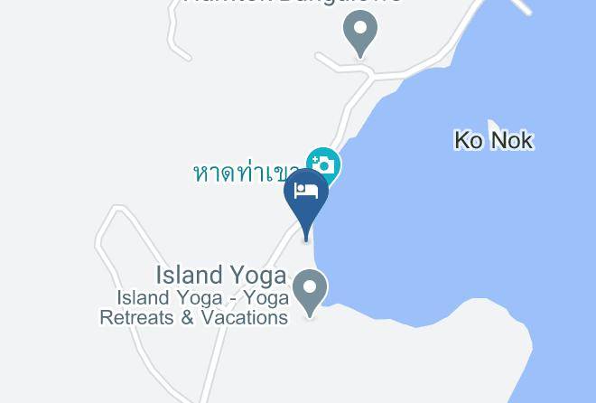 Amphoe Ko Yao - Baan Tha Khao Bungalow Maps