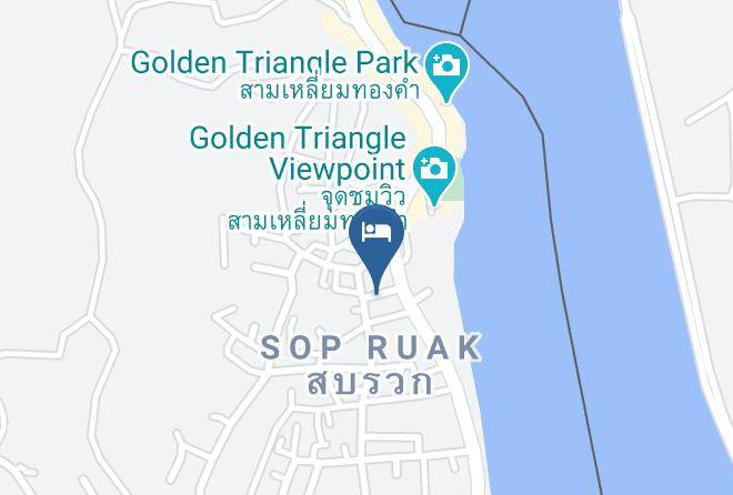 Amphoe Chiang Saen - Baan Thai Resort Golden Triangle Maps