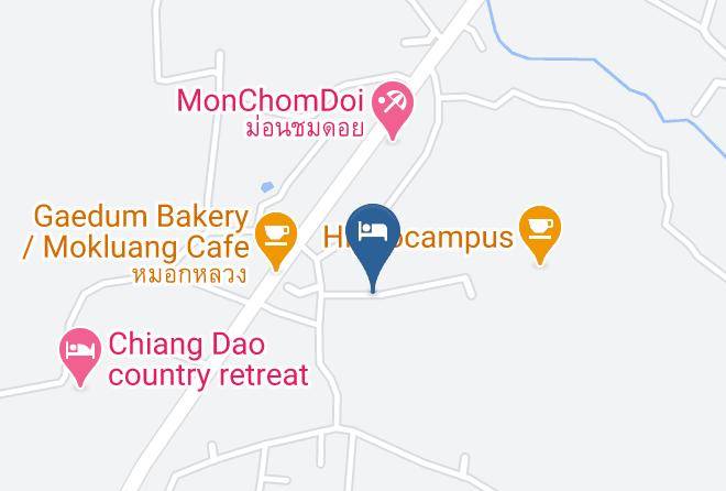 Amphoe Chiang Dao - Baan Thanatchanok Maps
