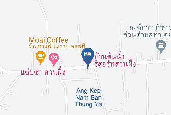 Amphoe Suan Phueng - Baan Ton Nam Resort Maps