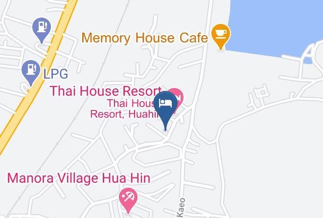 Amphoe Hua Hin - Baan Tua Mor Resort Maps
