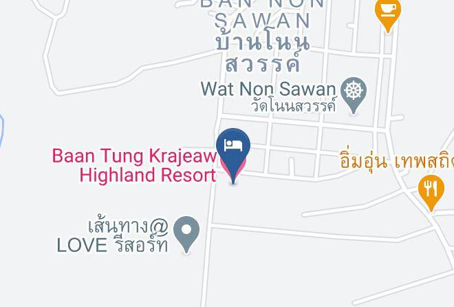 Amphoe Thep Sathit - Baan Tung Krajeaw Highland Resort Maps