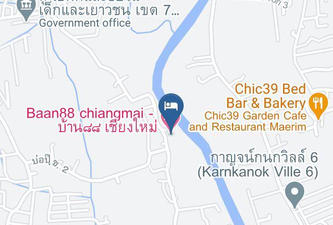 Amphoe Mae Rim - Baan88 Chiangmai Maps