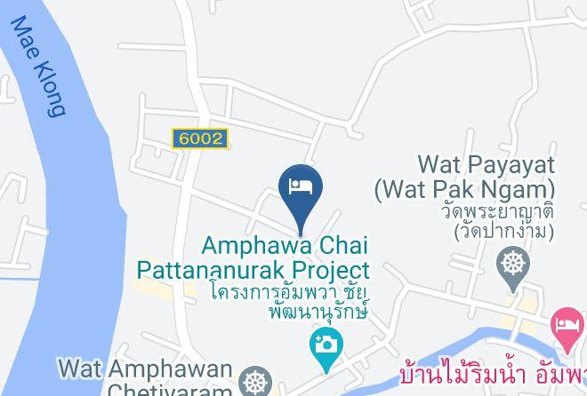 Amphoe Amphawa - Baanbirdland Resort Maps