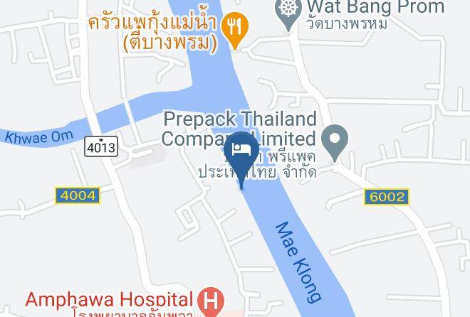 Amphoe Amphawa - Baanbon Homestay Maps
