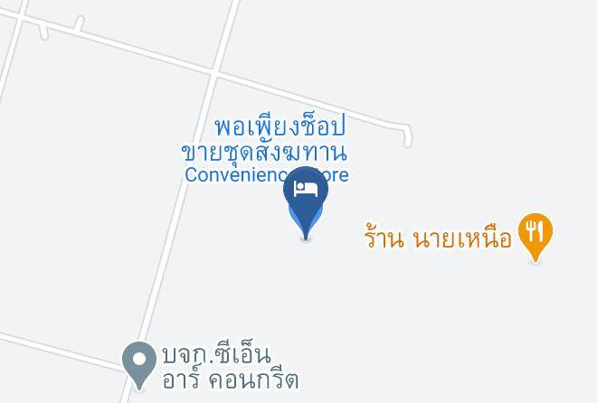 Amphoe Phanom - Baangu Resort Maps