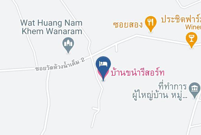 Amphoe Na Yai Am - Baankanam Resort Maps
