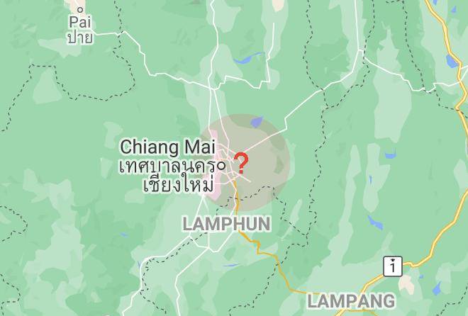 Amphoe Doi Saket - Baankongkwan Resort Maps