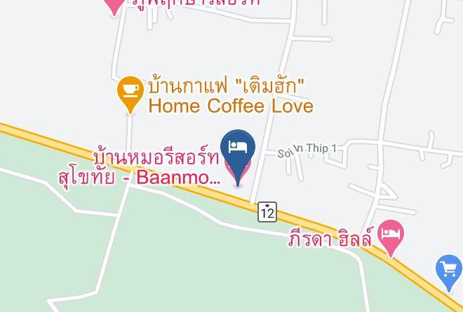 Amphoe Mueang Sukhothai - Baanmo Resort Sukhothai Maps
