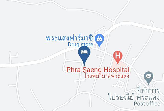 Amphoe Phrasaeng - Baannaifun Resort Maps