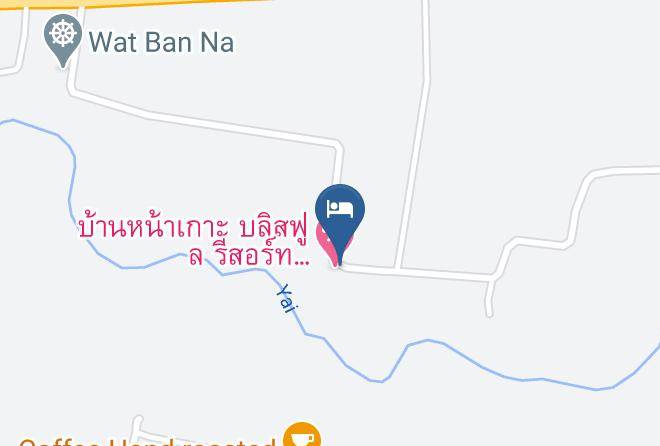 Amphoe Srinagarindra - Baannakoh Blissful Resort Maps