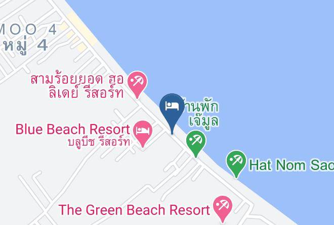 Amphoe Sam Roi Yot - Baanphakrimlay Maps