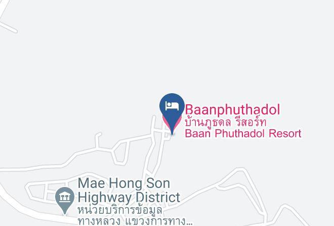 Amphoe Mueang Mae Hong Son - Baanphuthadol Maps