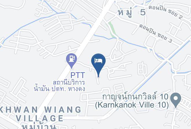 Hang Dong District - Baanpondchanok Hotel Maps