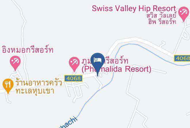 Amphoe Suan Phueng - Baanpongtara Resort Maps