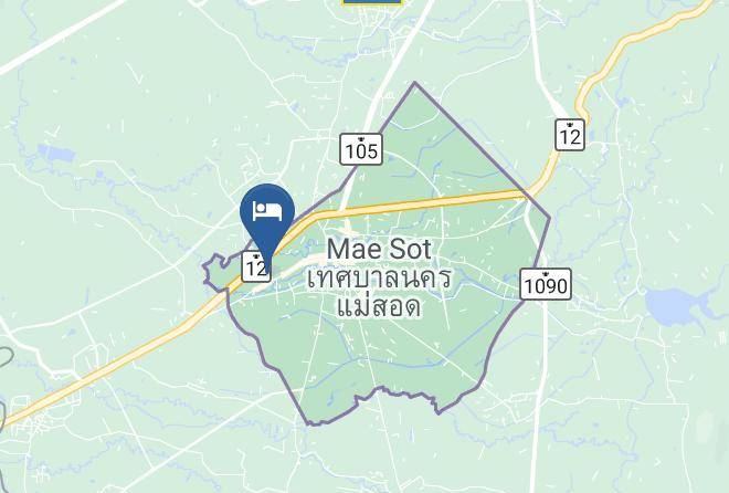 Amphoe Mae Sot - Baanrabiangmai Hotel Maps