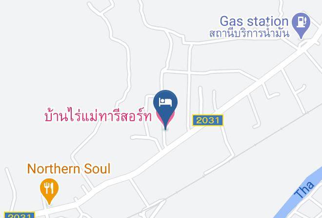 Amphoe Mae Tha - Baanrai Maeta Resort Maps