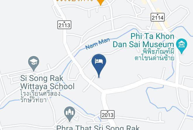 Amphoe Dan Sai - Baanrak Loei Resort Maps