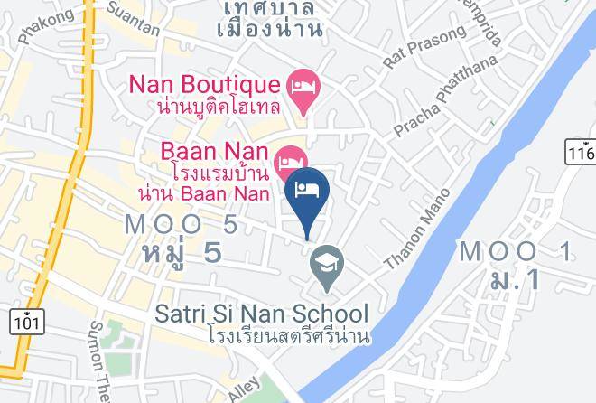 Baanrapeepong Boutique Hotel Map