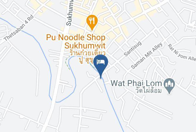 Mueang Trat District - Baanrimnam Hotel Maps
