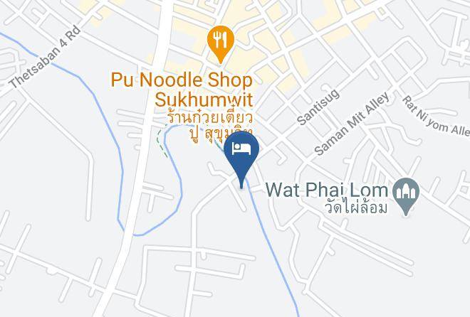 Mueang Trat District - Baanrimnam Resort Maps