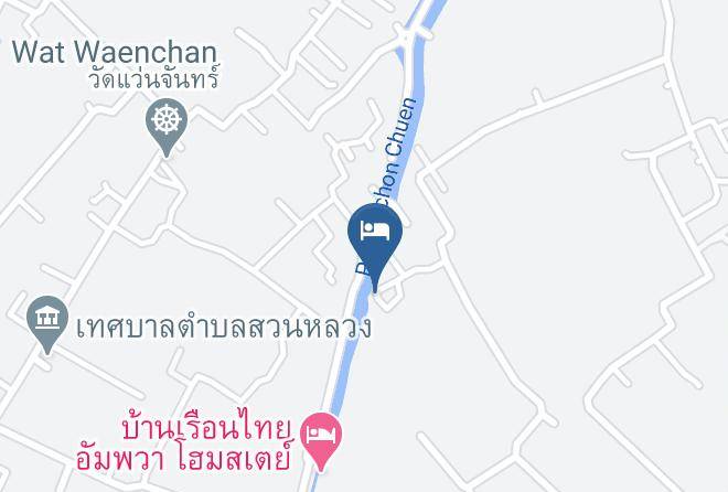 Amphoe Amphawa - Baanruenphen Home Stay Maps