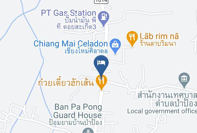 Amphoe Doi Saket - Baansuan Resort Chiangmai Maps