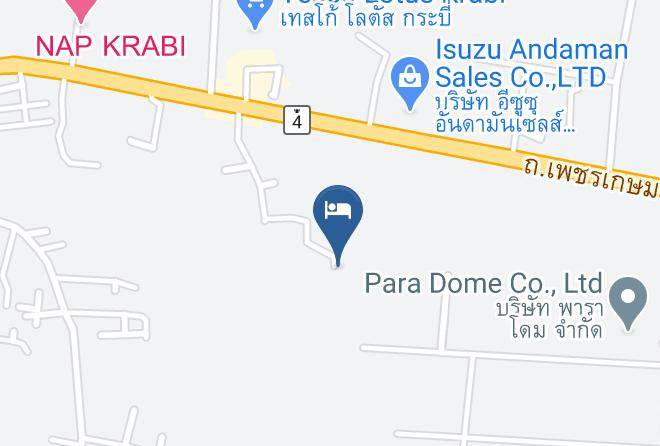 Mueang Krabi District - Baansuan Rimnom Resort Maps