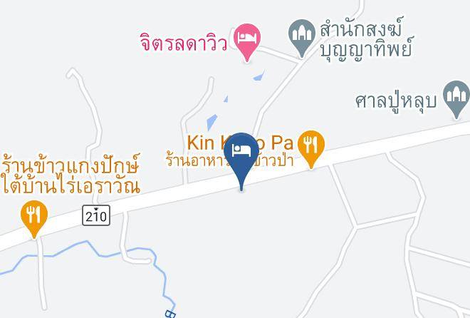 Amphoe Erawan - Baansuan Sumalee Resort Wang Saphung Maps