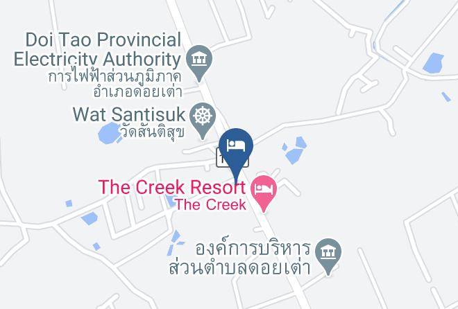 Amphoe Doi Tao - Baansuanjantra Maps