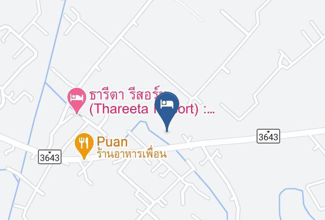 Amphoe Mueang Samut Songkhram - Baansuanjarean Resort Maps