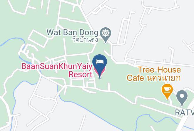 Amphoe Mueang Nakhon Nayok - Baansuankhunyaiy Resort Maps