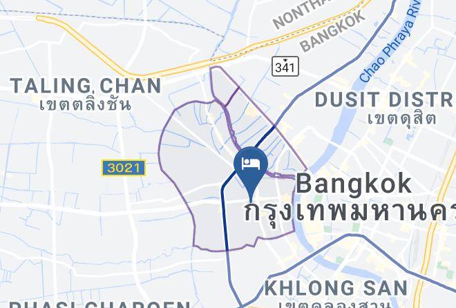 Bangkok Noi District - Baansuanprannok Hotel Maps