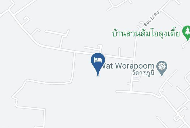 Amphoe Amphawa - Baansuansabai Ploenpanmai Resort Maps
