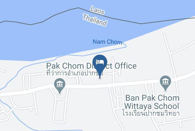 Amphoe Pak Chom - Baanta Hotel Maps