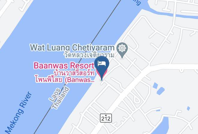 Amphoe Phon Phisai - Baanwas Resort Maps