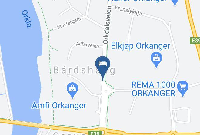 Baardshaug Mansion Map