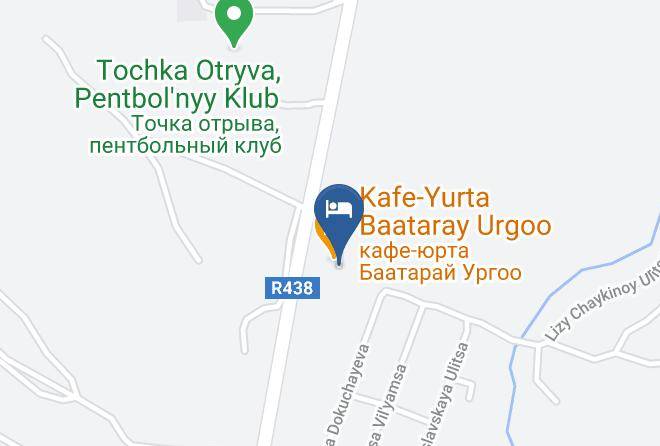 Baataray Urgoo Turisticheskiy Kompleks Map