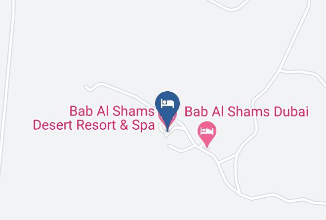 Dubai - Bab Al Shams Desert Resort & Spa Dubai Maps